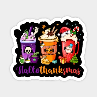 Funny Holiday Dispatcher HalloThanksMas Magnet