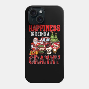 Happiness Is Being A Granny Christmas Phone Case