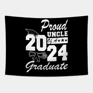 Proud Unlce of a 2024 Graduate Class of 2024 Graduation Tapestry