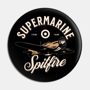 Spitfire - Supermarine | WW2 Plane Pin
