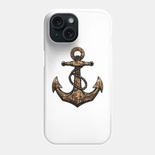 old anchor vintage Phone Case