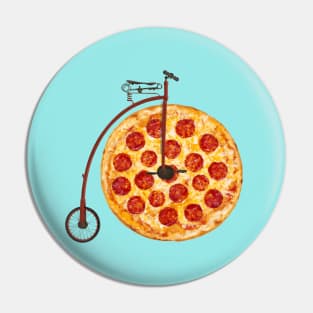 Pizza Bike Pin