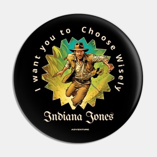 Indiana Jones victor illustration designe Pin