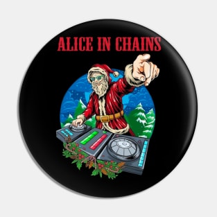 IN CHAINS BAND XMAS Pin