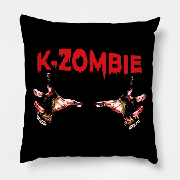 korean zombie Warrior Pillow by WikiDikoShop