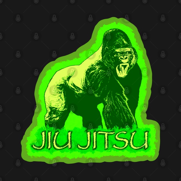 Gorilla Jiu Jitsu by undersideland