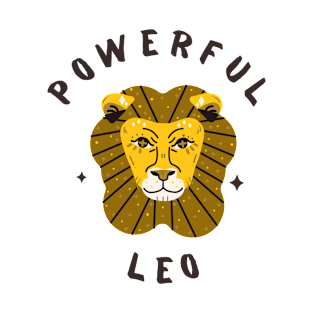 Powerful Leo T-Shirt