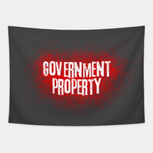 Government Property Tapestry