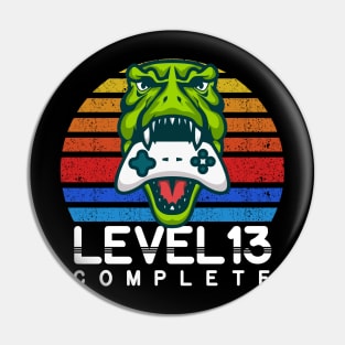 Level 13 Complete Pin