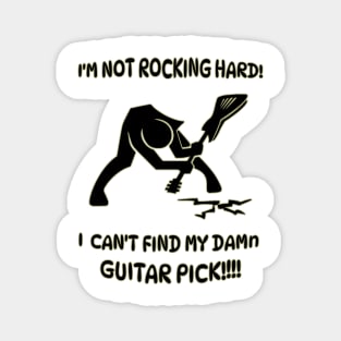 Can't find my guitar pick! Magnet