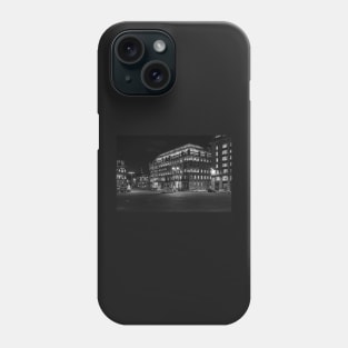 Night in the Glasgow city Phone Case