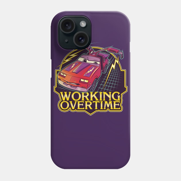 Working overtime Phone Case by poopsmoothie