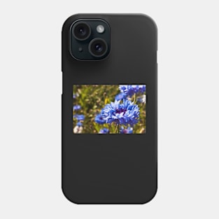 Blue petals Phone Case