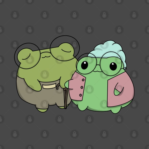 Granny & Poppa Froggy by PrincessFroggy Designs