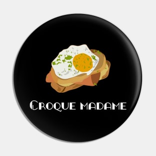 Croque madame FOGS FOOD FRENCH 10 Pin