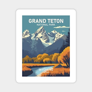 GRAND TETON NATIONAL PARK Magnet