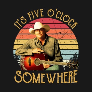 Alan Jackson Livin on Love and Country Tunes T-Shirt