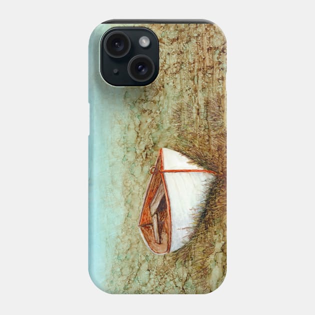 Old boat Phone Case by MistyLakeArt