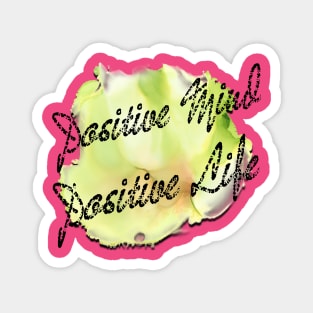 Positive mind positive life Magnet