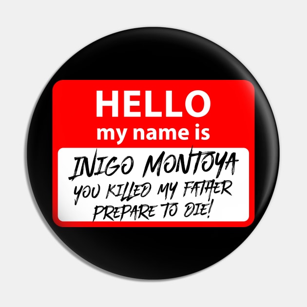 Hello my name is Inigo Montoya Pin by SandroAbate