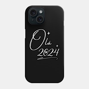 Sunny Greetings: Olá 2024 Phone Case