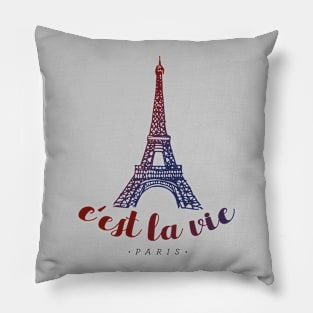 Lovely Paris | Gradient T-shirt Pillow