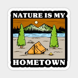 Outdoors Magnet