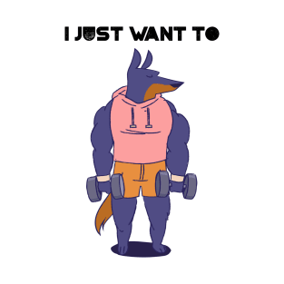 i just want to train T-Shirt