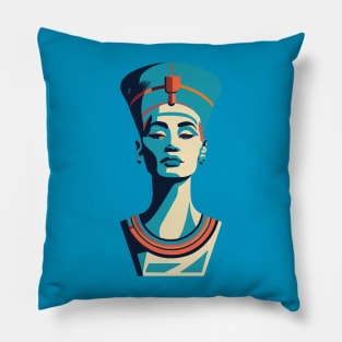 Nefertiti's Hilarious Highness Pillow