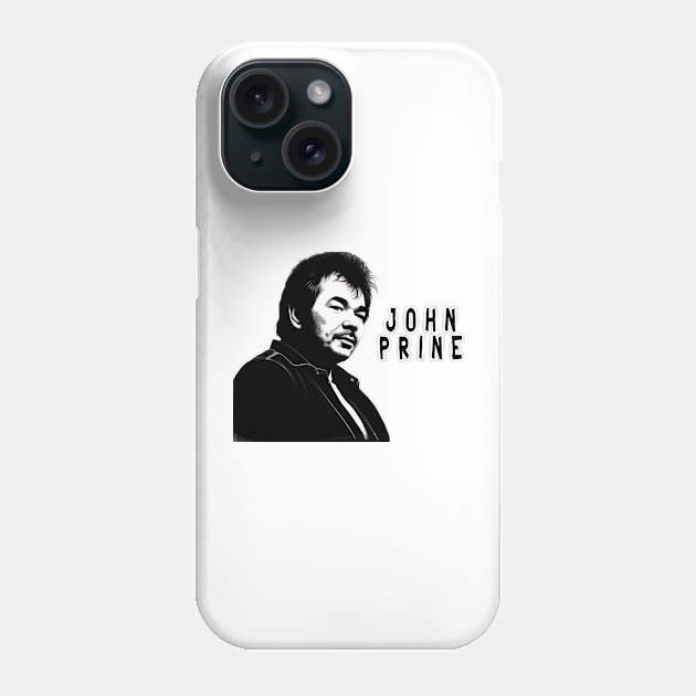 John Prine --- Retro 70s Style Phone Case by Moulezitouna