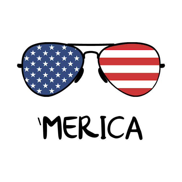 Merica, 4th Of July, America, Patriotic, Americana, Land That I Love by FashionDesignz