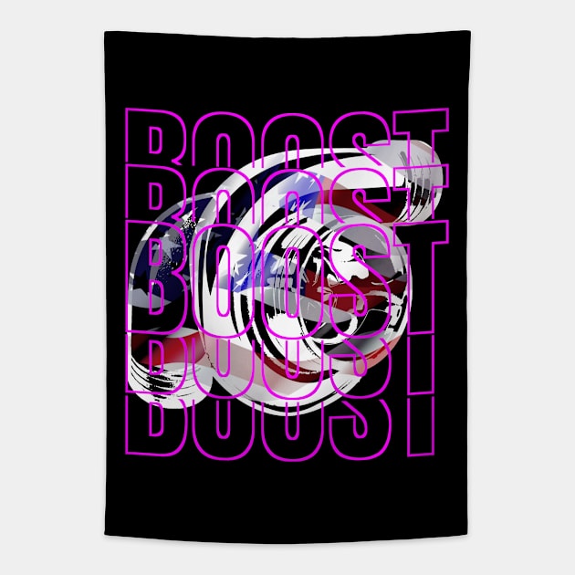 Turbo Boost Diesel Truck Muscle Car Euro Tuner Diesel Mechanic Tapestry by CharJens