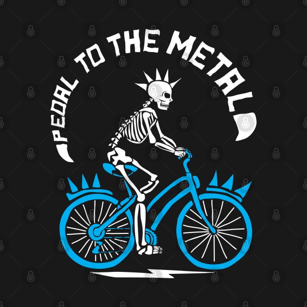 Bicycle Skeleton War Metal by sadpanda