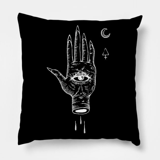 Witch Hand Pillow by LadyMorgan