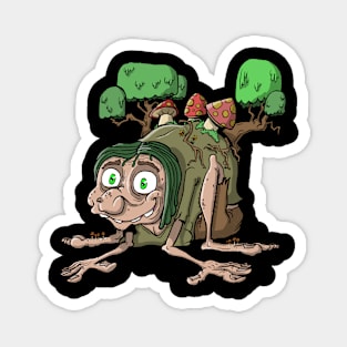 Forest Troll Magnet