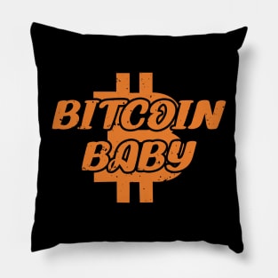 Bitcoin Baby Pillow