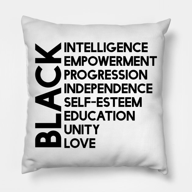 Black Power | African American | Black lives Pillow by UrbanLifeApparel