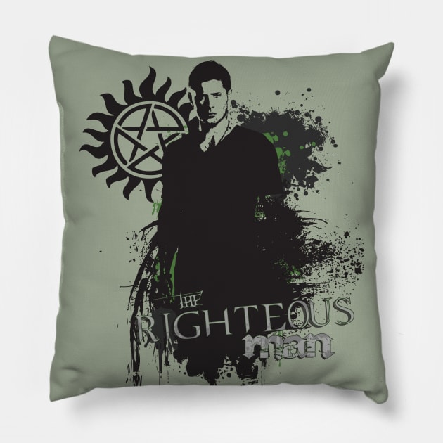 Dean Winchester Pillow by potatonomad