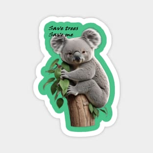 Save Koalas Magnet