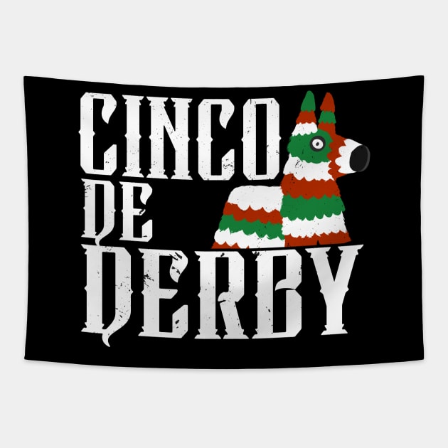 Cinco de Derby / cool Mexican Tapestry by Shirtbubble