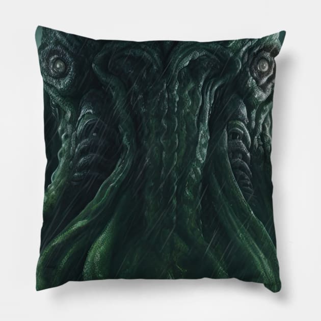 Vote Cthulhu, No Lives Matter Pillow by obstinator