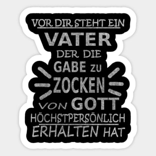 Zocken Stickers for Sale