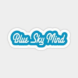 White Blue Sky Mind + Warrior's Journey Magnet