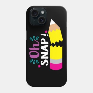 Oh Snap Kindergarten Teacher Phone Case