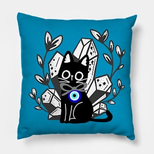 Fortune Kitten Pillow