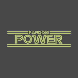 Fandom Power (Classic 70's sci fi) T-Shirt