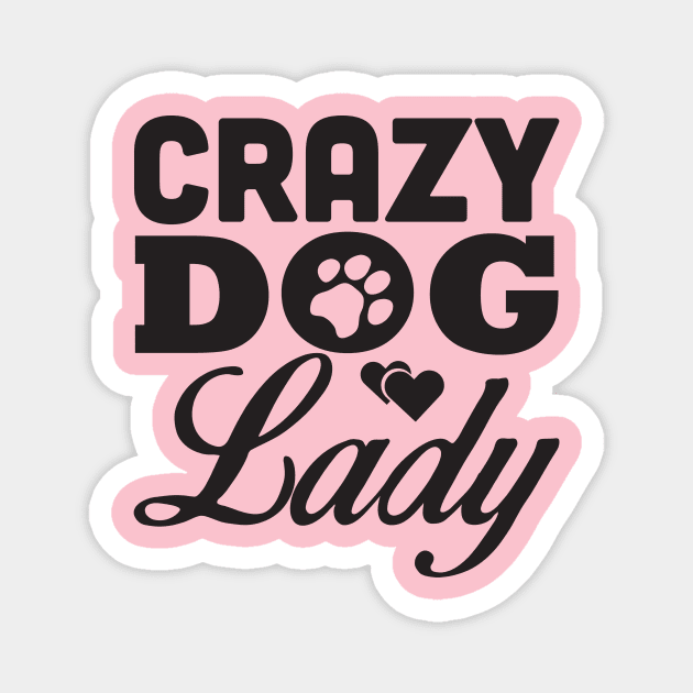 Crazy Dog Magnet by nektarinchen