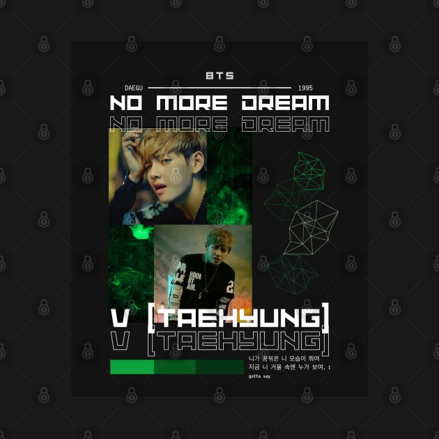 BTS: No More Dream V Taehyung by TheMochiLife