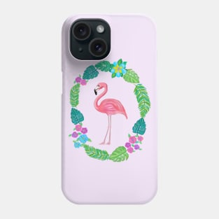 Tropical Flamingo Phone Case