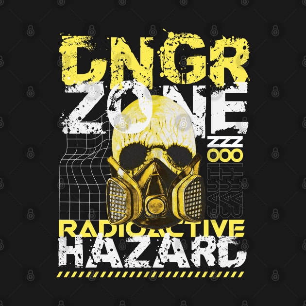 Danger Zone Radioactive Hazard by RadioaktivShop